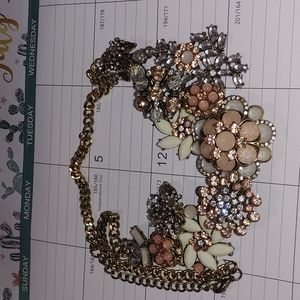 Chunky statement necklace